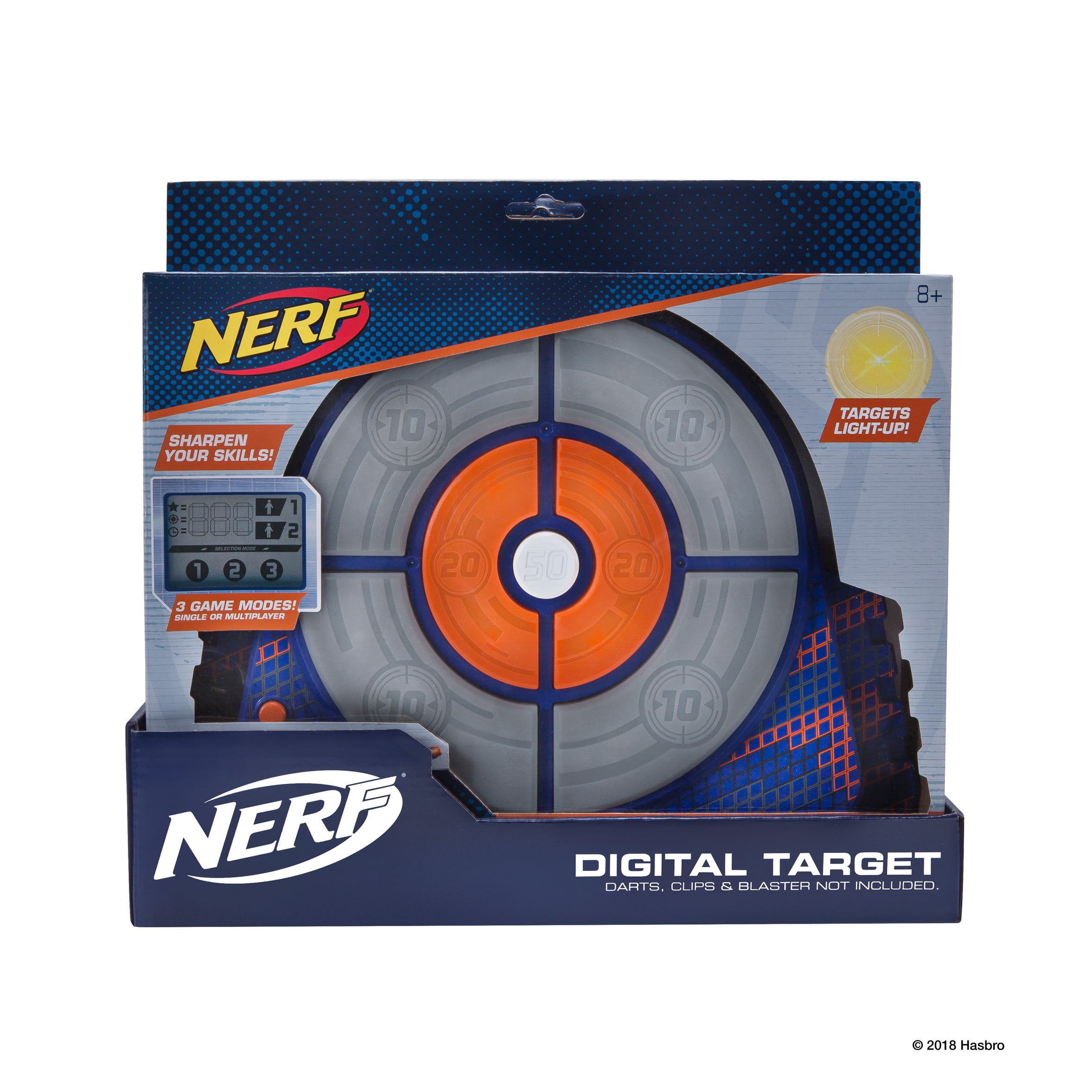 nerf light up target