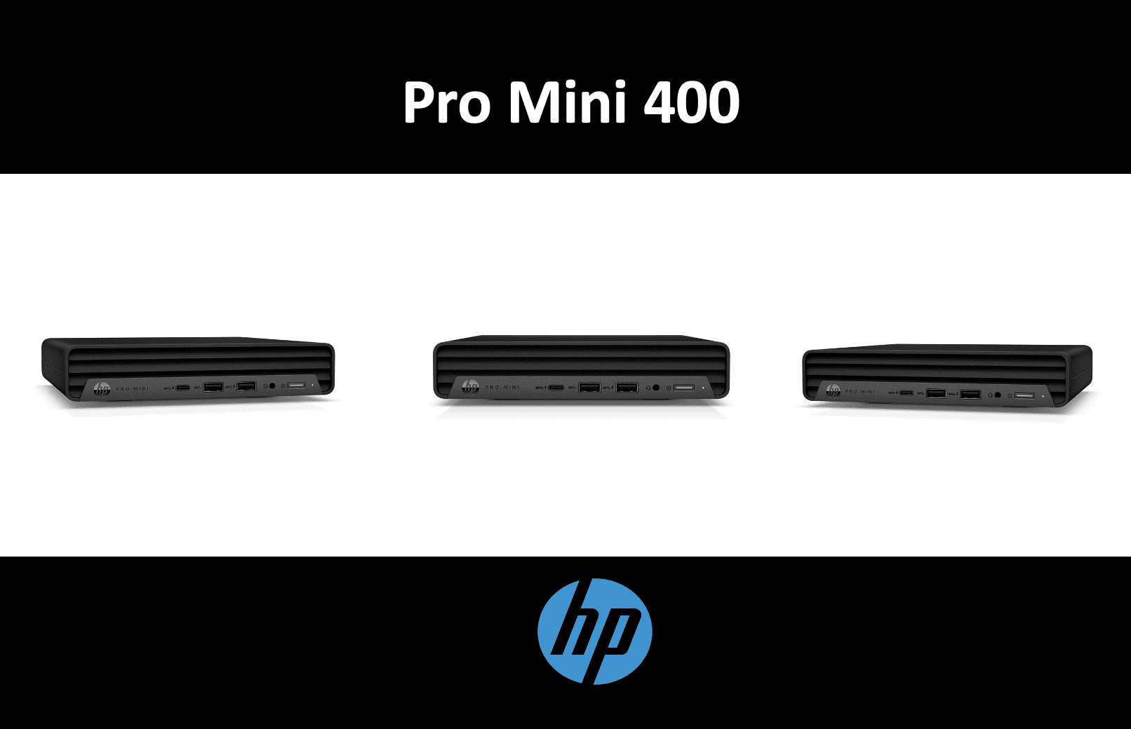 HP Pro Mini 400 Business Mini Desktop (Intel i5-14500T, Intel UHD 770 shared, 16GB DDR4, 512GB PCIe SSD, WiFi 6E, Bluetooth 5.3, 90W PSU, RJ-45, 2 Display Port, 1 x HDMI 2.1, Win 11 Pro)