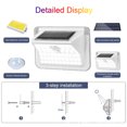 thumbnail image 2 of Tunhigl Outdoor Solar Wall Lights with Motion Sensor, 3 Modes Security Lights for Yard, Patio, Garden, and Front Door - 1 Pc Energy-Efficient Solar Powered Light White, 2 of 9