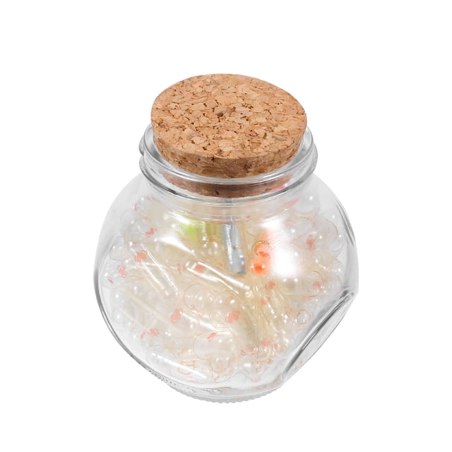 Phenofice 1Jgo Frasco Transparente Con Cápsulas Para Mensajes Y Expresar