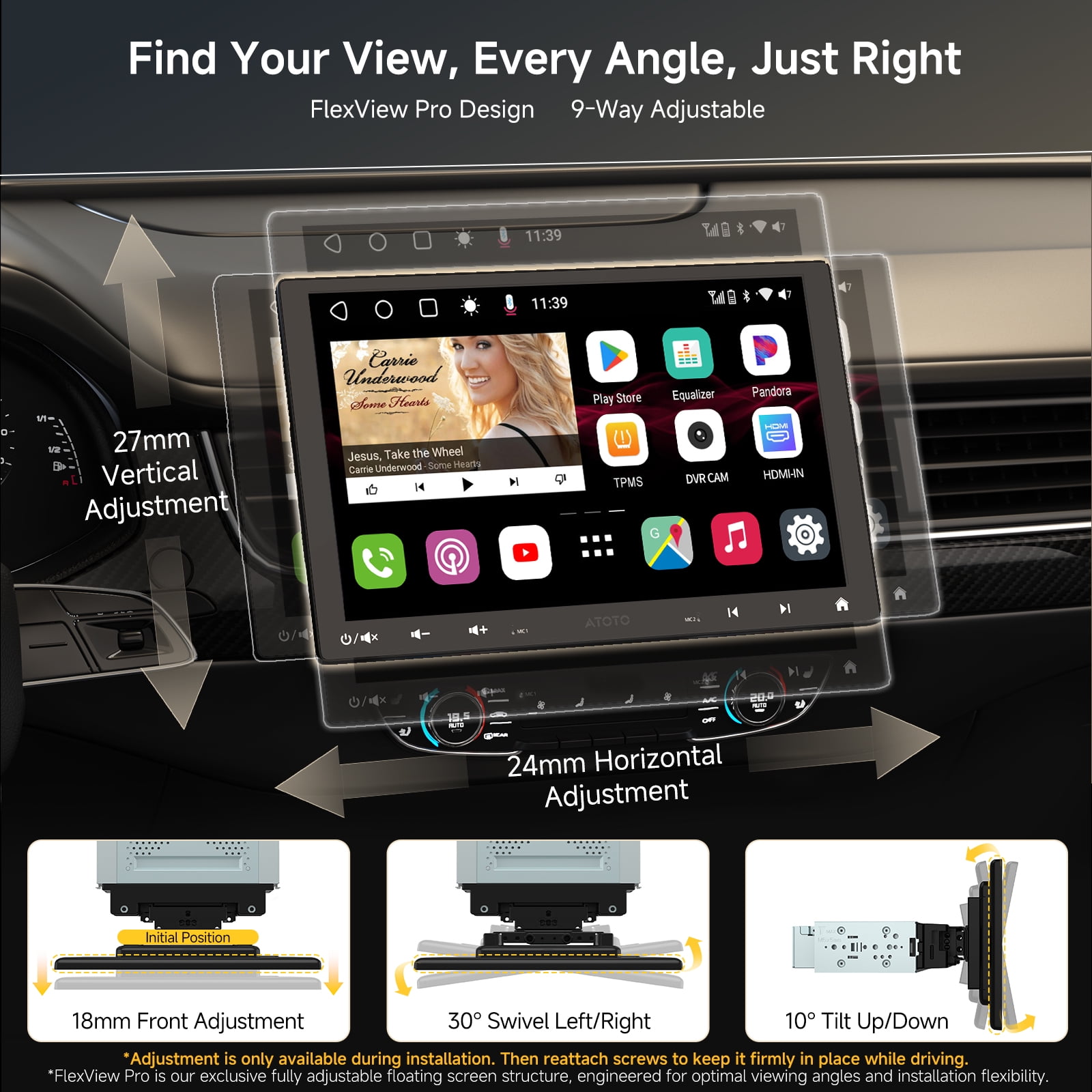 Free Shipping! ATOTO S8 Ultra Plus 6G+128G 10inch Double Din