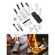 thumbnail image 1 of de 14 piezas de accesorios para pncha, de material acero inoxidable, de herramientas para con bolsa de transporte para CUTICAT Pinzas para plancha parrilla, 1 of 8