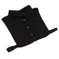 thumbnail image 1 of Gasa nacarada desmontable para mujer con cuello falso desmontable Negro Yuyangstore Pin de cuello de algodón para mujer, 1 of 8