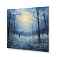 thumbnail image 2 of Designart "Pastoral Winter Sky Serenity II" Landscapes Metal Wall Decor, 2 of 5