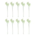 Artificial Flowers for Outdoors 10 Pcs Fake Flowers Gypsophila Bouquet