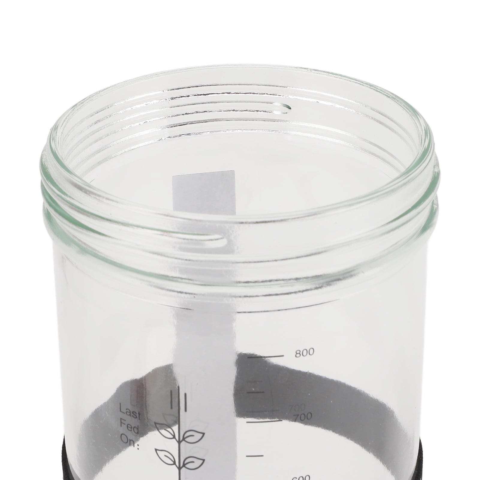 Kit Démarrage Levain Pain - Pot En Verre 1000 Ml Avec Spatule, Thermomètre - Accessoire Cuisson Réutilisable - 10