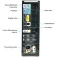 thumbnail image 2 of Restored Dell OptiPlex 7010-SFF Desktop PC with Intel Core i7-3770 Processor, 8GB Memory, 250GB Hard Drive and Windows 10 Pro (Monitor Not Included) (Refurbished), 2 of 3