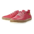 thumbnail image 5 of Lunar Womens Evie Leather Plimsolls, 5 of 5