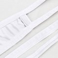 thumbnail image 3 of Jwputqe&nbsp;Mens Briefs,Boxer Briefs,Mens Underwear Briefs,Breathable,Fitted,Solid,Elastic Waist,Polyester,White,2XL(US:12), 3 of 5