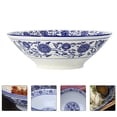 thumbnail image 4 of MasteelfCA Chinese Style Bowl Ceramic Ramen Bowl Practical Cereal Salad Rice Bowl, 4 of 8
