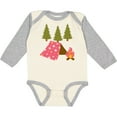 thumbnail image 3 of Inktastic Summer Camp Girls Camping Girls Long Sleeve Baby Bodysuit, 3 of 5