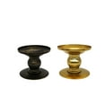 thumbnail image 5 of LAMIRO Candle Holders, 2Pcs Iron Pillar Retro Simplistic Sturdy Candle Pedestal For Wedding Party Home, 5 of 7