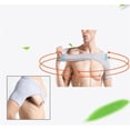 thumbnail image 3 of Shoulder Brace,Bamboo Charcoal Breathable Absorb Sweat Sports Compression Sleeve Wrap,for Shoulder Pain Prevent Injuries, 3 of 6