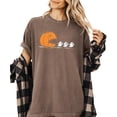 thumbnail image 2 of Pumpkin Ghost Fall Season Shirt for Women & Teens Funny Halloween Tee Espresso Shirt Adult Large, 2 of 4
