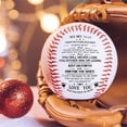 thumbnail image 5 of Lilgiuy Fathers Day Birthday Gifts for Son Kids Men, Graduation Gifts for Son from Dad Mom, Gifts for Baseball Players Boys, Personalized Baseball Gifts for Him, Gifts for Adult Son, Teen Boy Gifts, 5 of 5