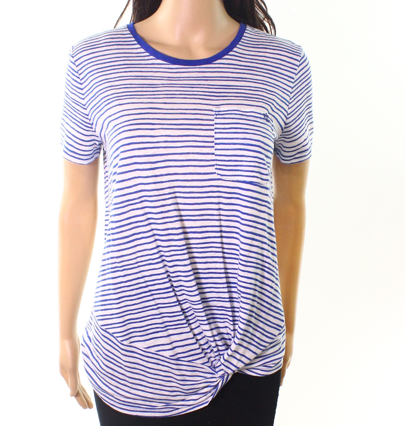 Ralph Lauren Lauren by Ralph Lauren Womens Small Striped Knit Top