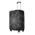 thumbnail image 2 of Daiia A Web With A Spider Luggage Cover, Thickened Washable Travel Luggage Covers, Elastic Unique Baggage Covers for 18-20 inch Luggage-Medium, 2 of 9