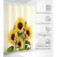 thumbnail image 3 of Shower Curtain for Bathroom Stall Boho Modern Cute Aesthetic Decorative Girly Waterproof Unique Art Boho Girls Chic Print Design Teen Pretty Women Cortinas de Baño Bathtub 72 x72 Inch, 3 of 6