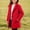 Red, variant on PiGOGI Kids Double Breasted Wool Blend Pea Coat with Notched Lapel and Side Pockets Mid-Long Trench Overcoat Winter Outerwear for Children White 14-15 Years
