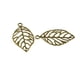 thumbnail image 5 of 20 Piezas de de Hojas Huecas, Lote Colgante de de Metal, Conector, Joyería, Artesanía de Bricolaje Soledad Leaf Charm Pendant, 5 of 6