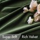 thumbnail image 4 of Cortinas MIULEE Velvet Blackout, color verde oliva, 213 x 213 cm, 2 paneles, 4 of 7