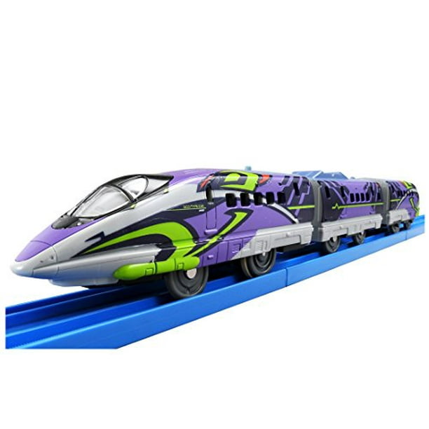 Takara Tomy Takara Tomy Plarail Shinkansen Type 500 Evangelion With Light Rail Train Toy Walmart Com Walmart Com
