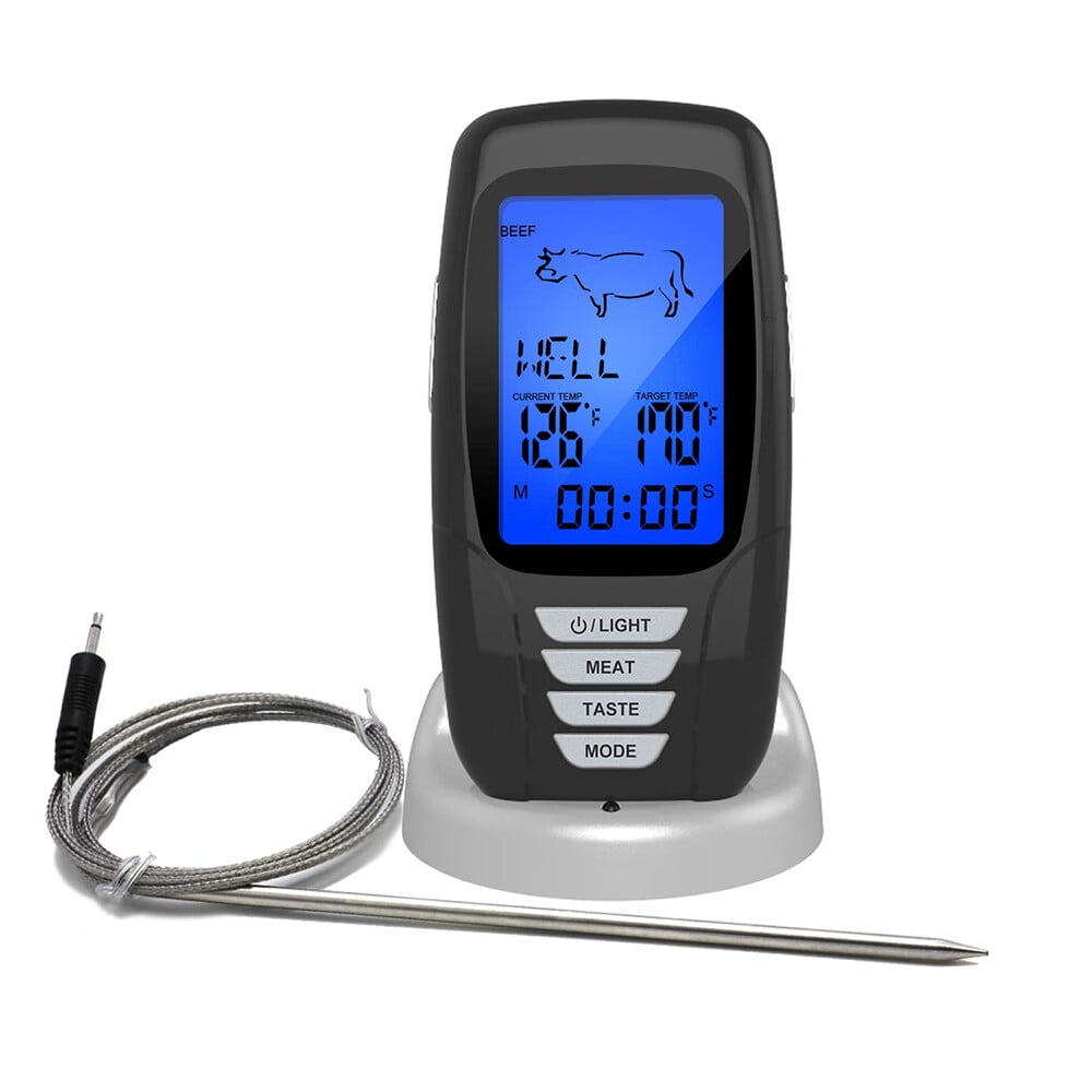 Wireless Meat Thermometers for Smokers Digital Grill Thermometer for