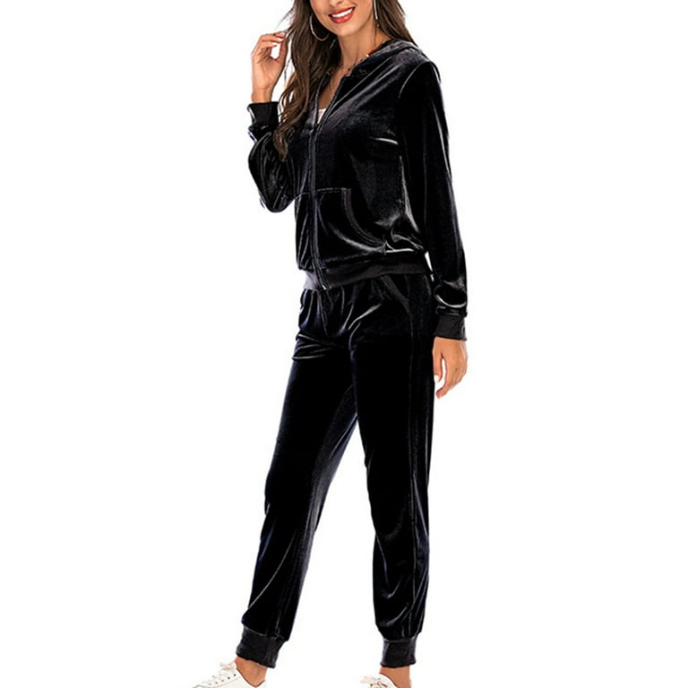 Velour leisure sales suits for ladies