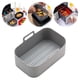 thumbnail image 1 of Fiudx Revestimiento Reutilizable para Freidora, de Silicona Antiadherente, Fácil de Limpiar, Resistente Al Calor Hasta 232 °C, para Freír, Hornear y Cocinar Al Vapor, Ideal para Cocineros Caseros, 19, 1 of 3