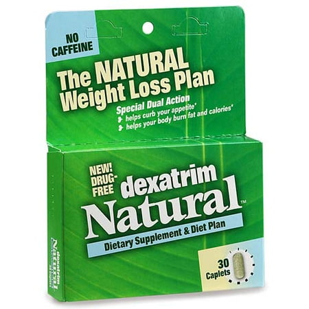 Chattem Dexatrim Natural Herbal Dietary Supplement & Diet Plan, 30 ea