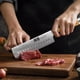 thumbnail image 5 of Cuchillo de Cocina HOSHANHO Nakiri Damasco 16.5 cm Mango de Madera, 5 of 7
