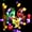 Multicolor, variant on Outdoor Garden Solar String Lights- 6M 30LED Solar Moon Lights Moon Fairy Lights String Lights Waterproof with 8 Mode.