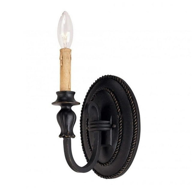 Savoy House Provence 1 Light Sconce in Antique Copper