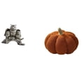thumbnail image 1 of Escultura De Calabaza De Búho, Adorno Decorativo De Peluche Para Sala De Estar, Oficina, Dormitorio, Sofá, Cama, Mesita De Noche Y Armario., 1 of 8