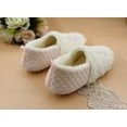 thumbnail image 3 of Christmas Snowflake Pattern Winter Ladies Home Cotton Slippers, 3 of 6