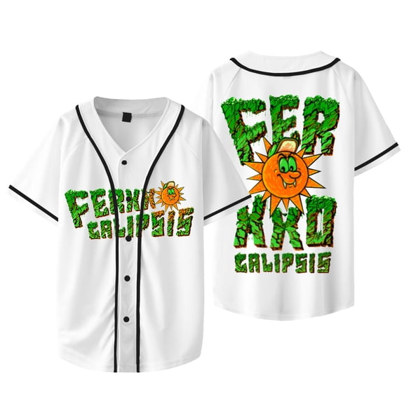 Feid Ferxxocalipsis Logo Merch Jersey Ferxxo Tour Baseball T-shirts Women Men Fashion Casual HipHop Jacket