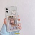thumbnail image 1 of Funda Para Samsung A14 A13 A04E A23 A04 A12 A53 A73 A33 A03s A03 A51 A50 A50s A02 A30s A02s A72 A52 A52s A32 A22 A10s A20 A30 A71 Cute Bear Bunny Wallet Slot Anti-Caída Blanda, 1 of 4