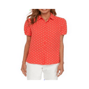 Anne Klein Women's Blouse Coral Size 14