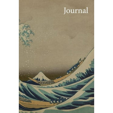 Journal: Mt. Fuji. the Great Wave Off Kanagawa: Timeless Ukiyoe Notebook / Writing Journal - Glossy Japanese Woodblock Print: C