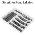 thumbnail image 6 of RKZDSR 6-Compartment Silverware Tray - Classic Cutlery Organizer for Kitchen., 6 of 9