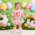 thumbnail image 5 of Shadoumai Tween Girls Clothes Long Sleeve Bow Knot Print Top + Wide Leg Pants 2 Piece Outfit Set, Size 7-16 Years, 5 of 8