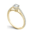 thumbnail image 2 of 3/4 Carat T.W. Diamond Classic Cathedral 14kt Yellow Gold Engagement Ring, 2 of 4
