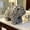 Gray, variant on Orangide Chenille Hand Drying Puff,Dog Shaped Fuzzy Chenille Ball, Cartoon Highly Absorbent Cleaning Cloth, Decorative Household Animal Cloth for Bathroom Kitchen