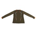 thumbnail image 2 of Camisa Dry Fit para Hombre, Entrenamiento Deportivo de Verano, Transpirable, Estampado Bonito, Camisa de Manga Larga de Secado rápido para Gimnasio al Aire Libre, Verde Militar M, 2 of 10