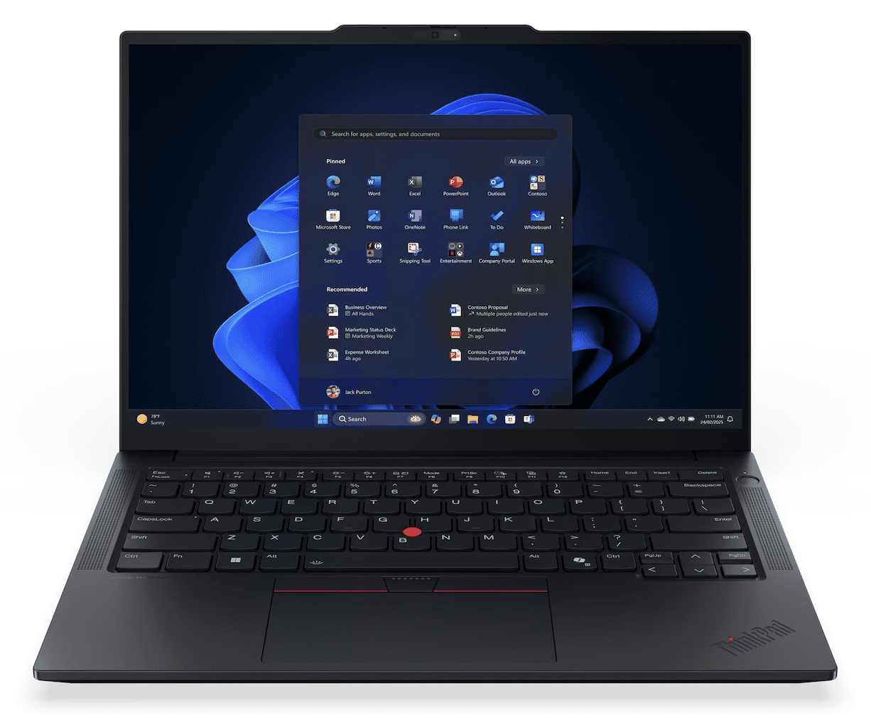Lenovo ThinkPad E14 Business Laptop 14.0in WUXGA (AMD Ryzen 7 250, 16GB DDR5, 1TB PCIe SSD, AMD Radeon 780M, Win 11 Pro) w/Microsoft 365 Personal , DKZ USB Port Expander