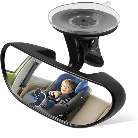 RIONIMA Adjustable Baby Car Backseat Mirror Universal Rear View Child Safety Mirror Car Seat Rear Facing Mirror