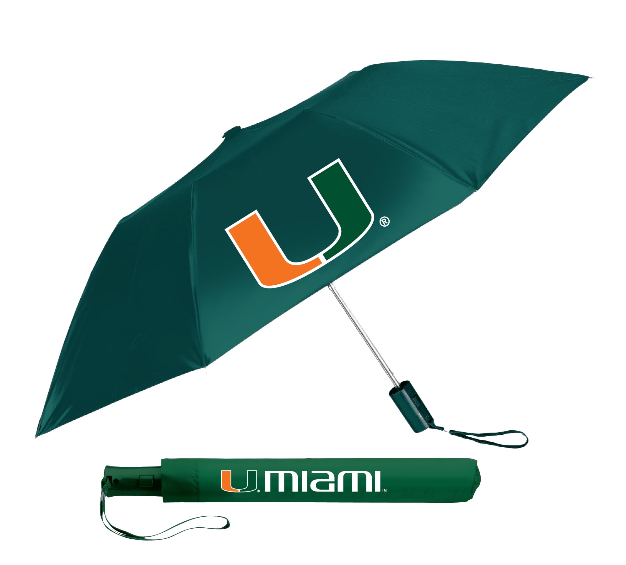 Miami Hurricanes Miami Folding Umbrella