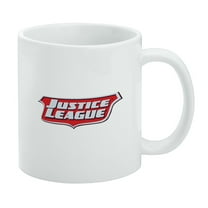 Justice League Logo White Mug