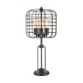 thumbnail image 2 of Acme Manus Metal Base Industrial Style Table Lamp in Black, 2 of 2