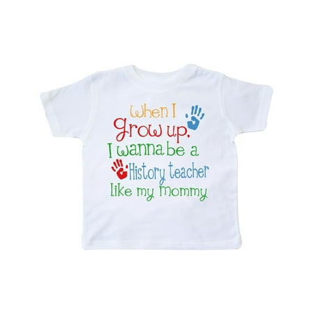 

Inktastic History Teacher like Mommy Gift Toddler Boy or Toddler Girl T-Shirt